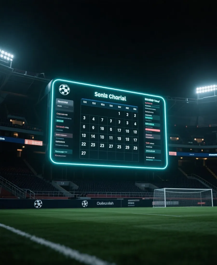 世界杯赛程日历视觉图